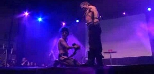  Porn on stage hard fetish sex